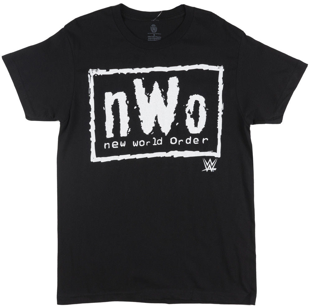 Wwe Nwo New World Order T-Shirt Mens Wolfpac Wrestling Tee Black Whitet-Shirt for Male Classic Sleeveless T Shirt