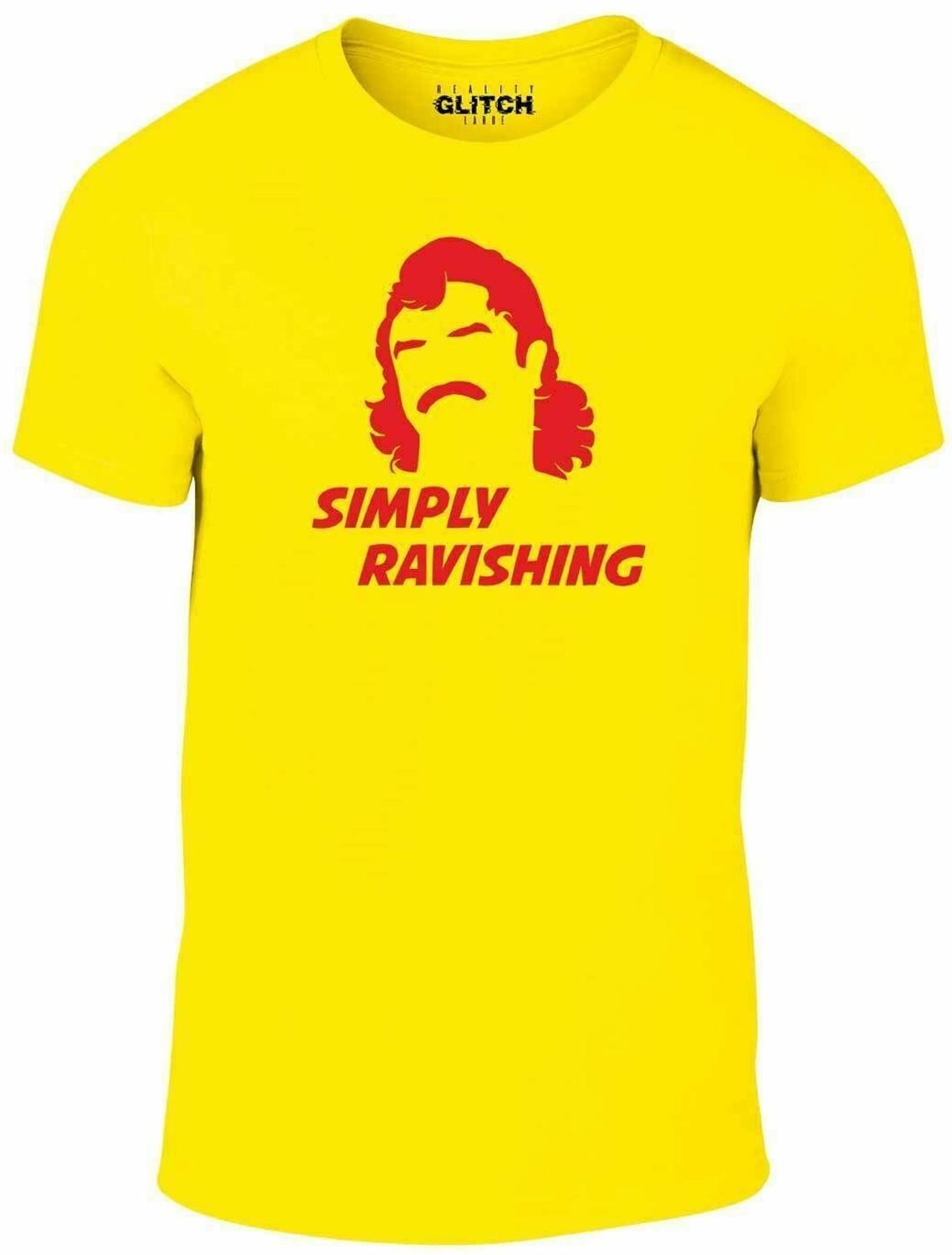 Simply Ravishing T Shirt - Funny T-Shirt Wrestling Rick Rude Comic Cool Wwe 2019 Fashion High Quality Men Tops T Shirt